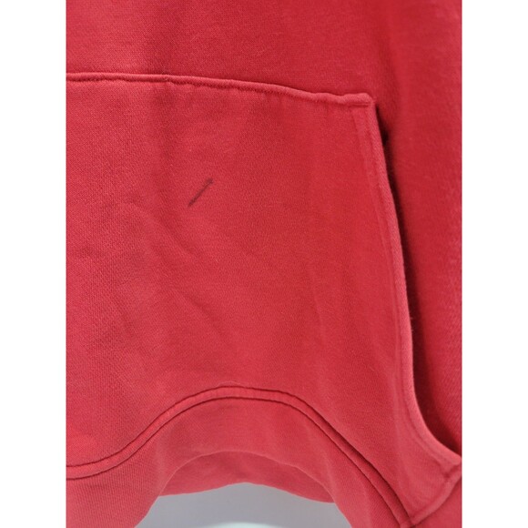 Under Armour Hoodie Sweater Youth Boys Large Red Loose Fit Flaws‎ - Picture 5 of 10